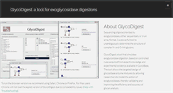 Desktop Screenshot of glycodigest.org