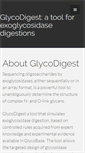 Mobile Screenshot of glycodigest.org